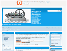Tablet Screenshot of forum.standmotor.de